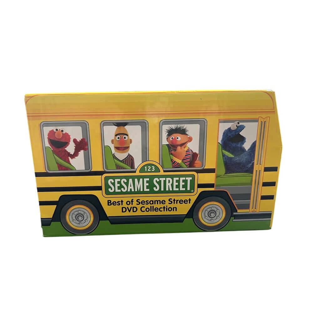 Best of Sesame Street DVD Collection-7 CD Collection
